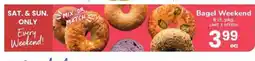 Safeway Bagel Weekend offer