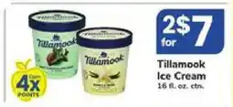 Safeway Tillamook Ice Cream offer