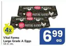 Safeway Vital Farms Large Grade A Eggs offer