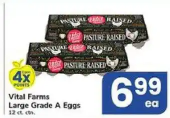 Safeway Vital Farms Large Grade A Eggs offer