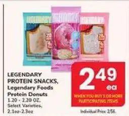Safeway Legendary Protein Snacks offer