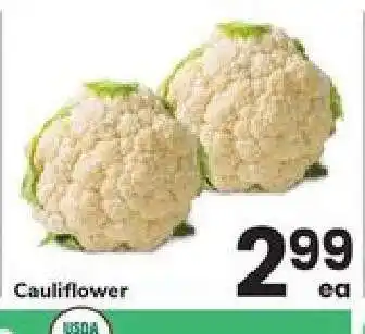 Safeway Cauliflower offer