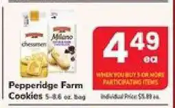 Safeway Pepperidge Farm Cookies offer