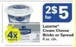 Safeway Lucerne Cream Cheese offer