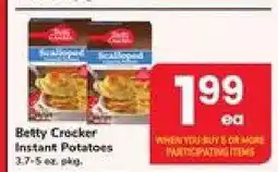 Safeway Betty Crocker Instant Potatoes offer