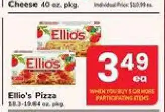 Safeway Ellio's Pizza offer