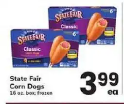 Safeway State Fair Corn Dogs offer