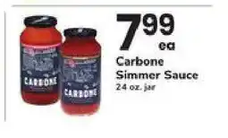 Safeway Carbone Simmer Sauce offer