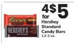 Safeway Hershey Standard Candy Bars offer