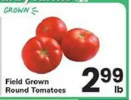 Safeway Field Grown Round Tomatoes offer