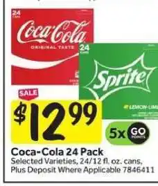Stop&Shop Coca-Cola 24 Pack offer