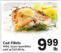 Safeway Cod Fillets offer
