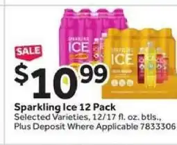 Stop&Shop Sparkling Ice 12 Pack offer
