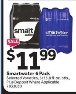 Stop&Shop Smartwater 6-Pack offer