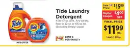 ShopRite Tide Laundry Detergent offer