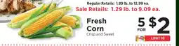 ShopRite Fresh Corn offer