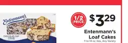 ShopRite Entenmann's Loaf Cakes offer