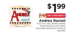 ShopRite Andrea Ravioli offer
