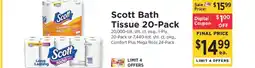 ShopRite Scott Bath Tissue 20-Pack offer