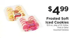 ShopRite Frosted Soft Iced Cookies offer