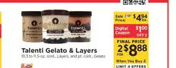 ShopRite Talenti Gelato & Layers offer