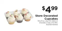 ShopRite Store Decorated Cupcakes offer