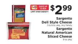 ShopRite Sargento Deli Style Cheese offer