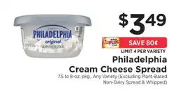 ShopRite Philadelphia Cream Cheese Spread offer