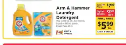 ShopRite Arm & Hammer Laundry Detergent offer