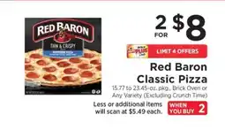 ShopRite Red Baron Classic Pizza offer
