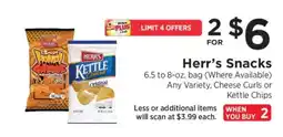 ShopRite Herr's Snacks offer