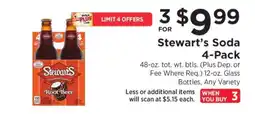 ShopRite Stewart's Soda 4 Pack offer
