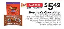 ShopRite Hershey’s Chocolates offer