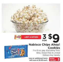 ShopRite Nabisco Chips Ahoy! Cookies offer