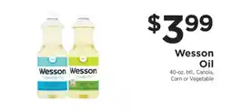 ShopRite Wesson Oil offer