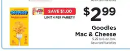 ShopRite Goodles Mac & Cheese offer