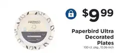 ShopRite Paperbird Ultra Decorated Plates offer