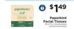 ShopRite Paperbird Facial Tissues offer