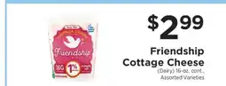 ShopRite Friendship Cottage Cheese offer