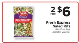 ShopRite Fresh Express Salad Kits offer