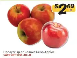 Winn Dixie Honeycrisp or Cosmic Crisp Apples offer
