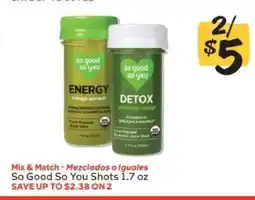 Winn Dixie So Good So You Shots offer