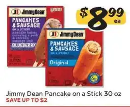 Winn Dixie Jimmy Dean Pancake on a Stick offer