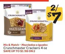 Winn Dixie Crunchmaster Crackers offer