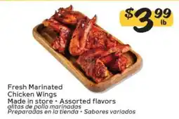 Winn Dixie Fresh Marinated Chicken Wings offer