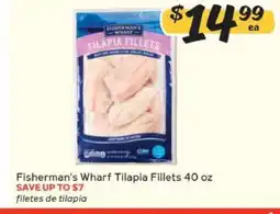 Winn Dixie Fisherman's Wharf Tilapia Fillets offer