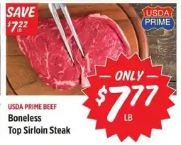 Rouses USDA PRIME BEEF offer