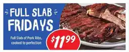 Rouses Full Slab Fridays offer