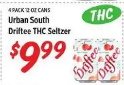 Rouses Urban South Driftee THC Seltzer offer