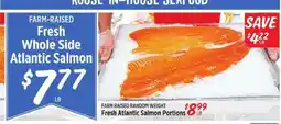 Rouses Fresh Whole Side Atlantic Salmon offer